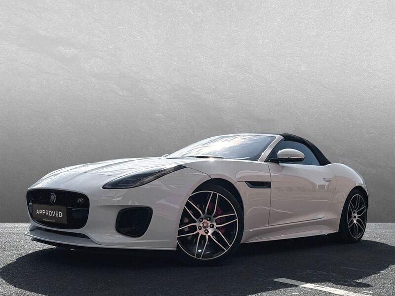 Weiß Gebraucht 2020 Jaguar F-Type R-Dynamic Cabrio | 49.880 € (Guter Preis) - Bild 1/4