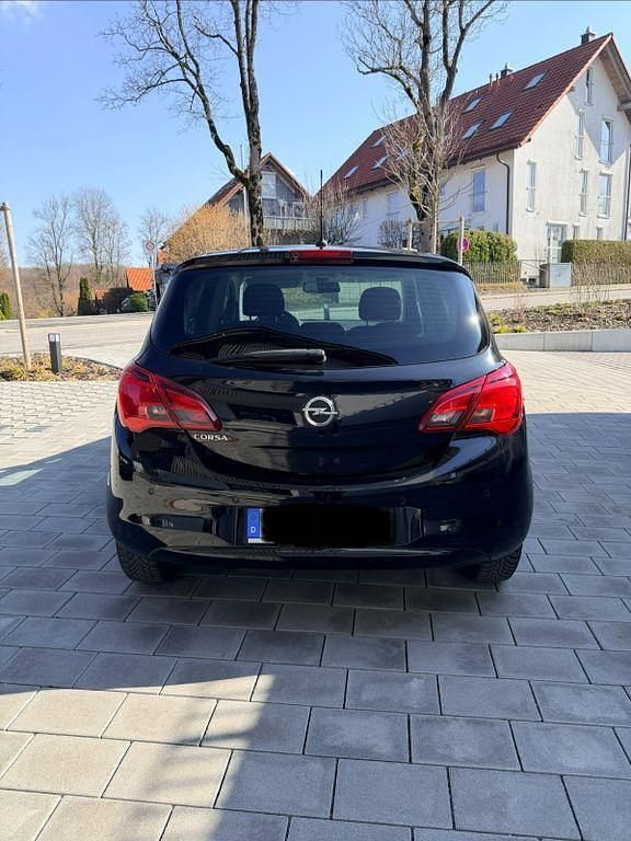 Gebraucht Opel Corsa 90 PS (66 kW) 2017 Schwarz Kleinwagen