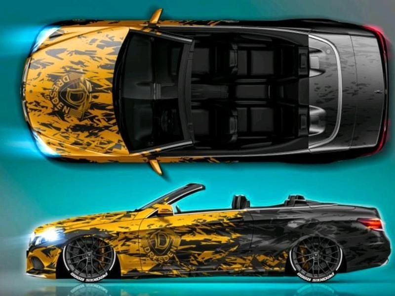 Usata Mercedes E220 170 CV (125 kW) 2017 Nero Cabrio