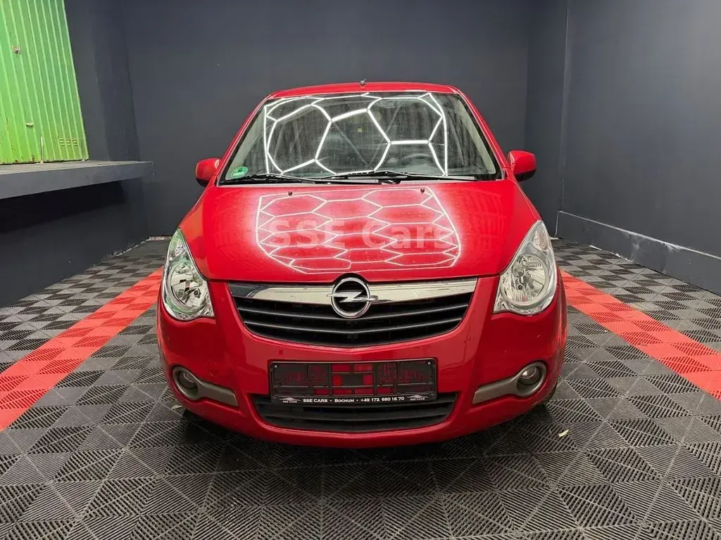 Gebraucht Opel Agila Edition 86 PS (63 kW) 2008 Rot Kleinwagen