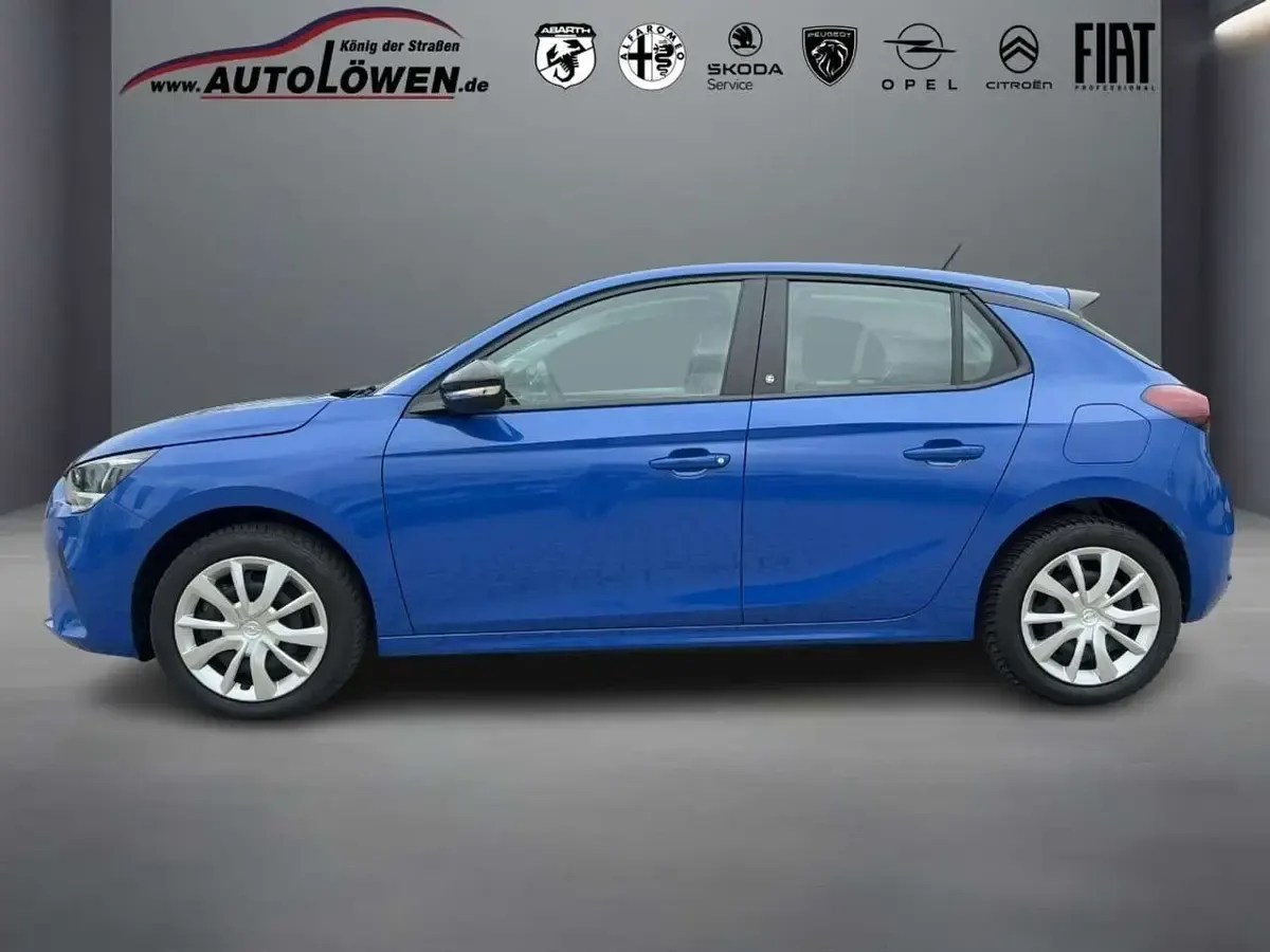 Gebraucht Opel Corsa-e Edition 100 kW (136 PS) 2022 Perl blau (metallic) Kleinwagen
