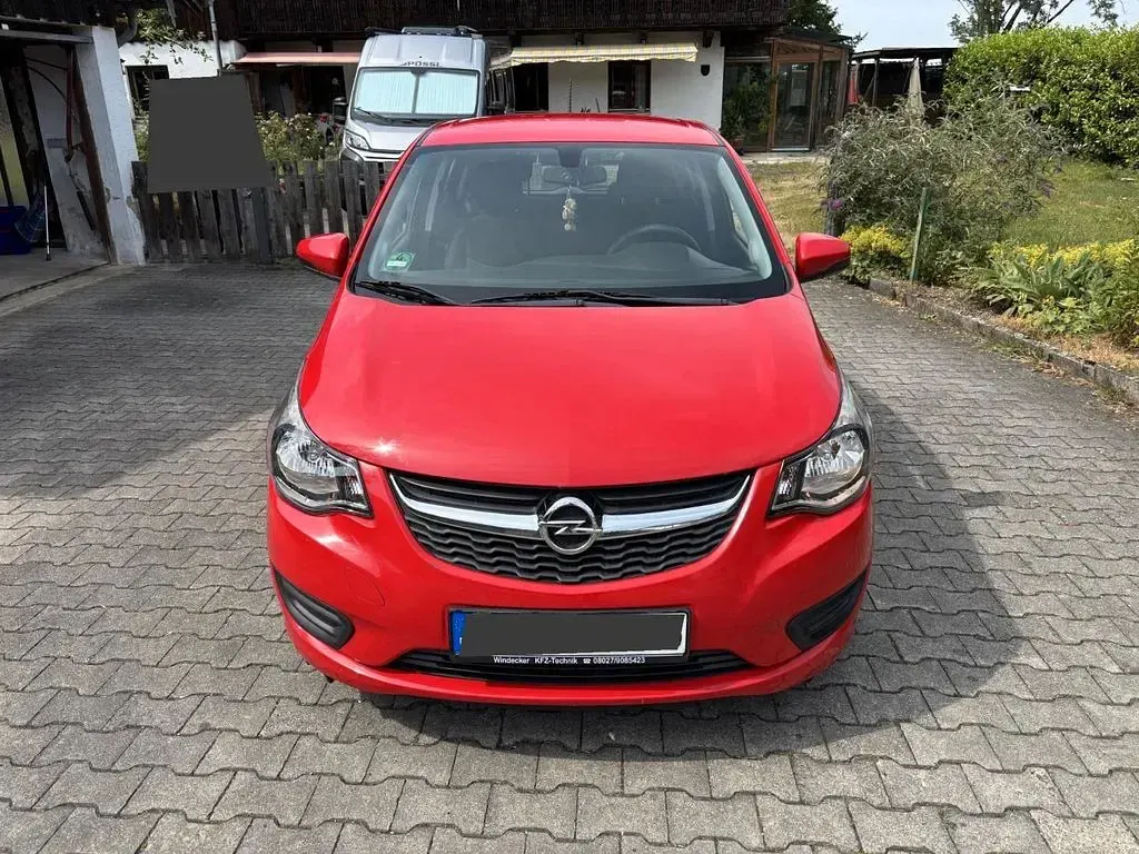 Gebraucht Opel Karl Edition 75 PS (55 kW) 2015 Rot Kleinwagen