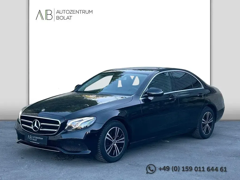 Second-hand Mercedes E200 160 CP (117 kW) 2020 Negru Berlinǎ