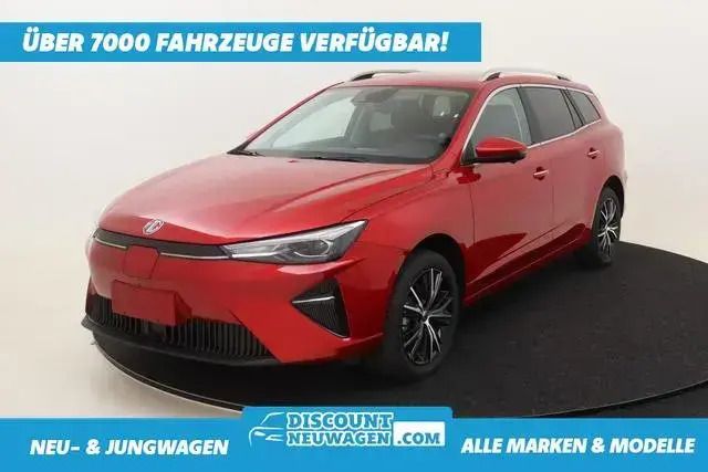Diamond red Neu 2025 MG MG5 EV Kombi | 21.373 € (Fairer Preis) - Bild 1/4