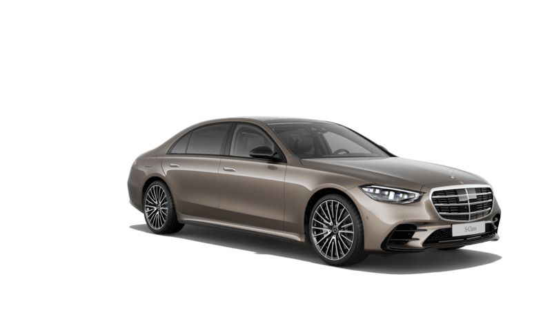 Verdesilber Neu 2024 Mercedes S580 Limousine | 193.286 € (Superpreis) - Bild 1/4