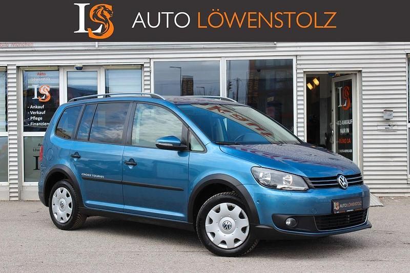 Gebraucht VW Touran Cross 140 PS (102 kW) 2015 Blau Van / Kleinbus