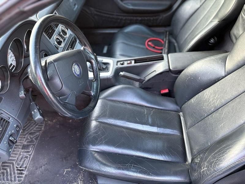 Gebraucht Mercedes SLK200 163 PS (119 kW) 2001 Silber Cabrio