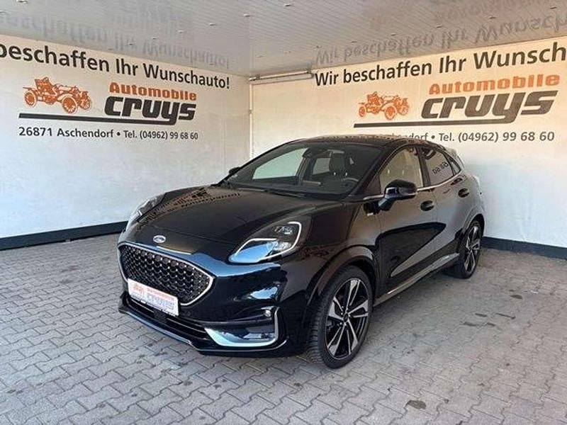Schwarz Gebraucht 2021 Ford Puma ST-Line Kleinwagen | 19.390 € (Fairer Preis) - Bild 1/4