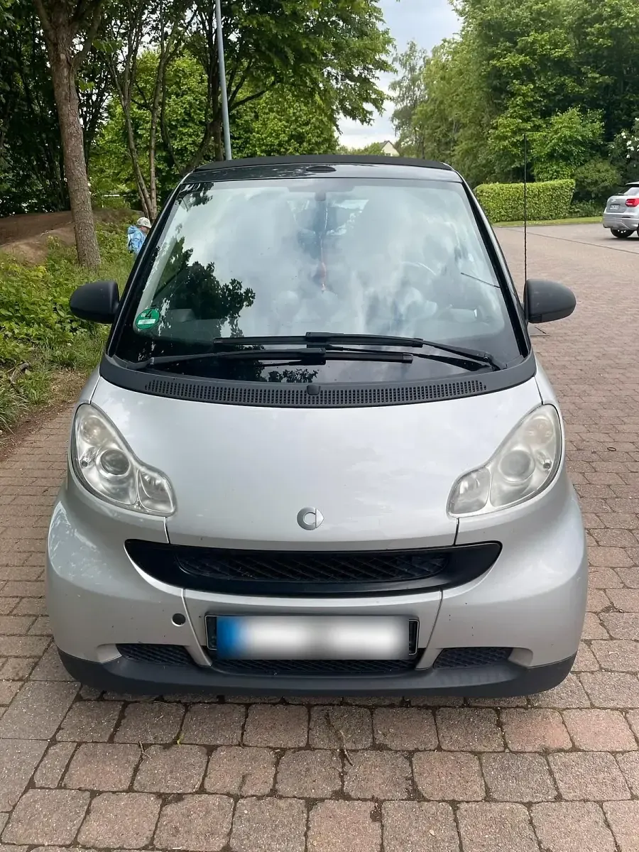 Gebraucht Smart ForTwo Cabrio 90 PS (66 kW) 2010 Silber Cabrio