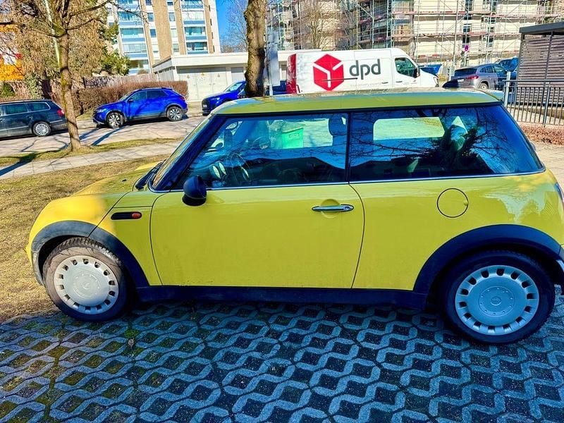 Gebraucht Mini ONE 90 PS (66 kW) 2003 Gelb Kleinwagen