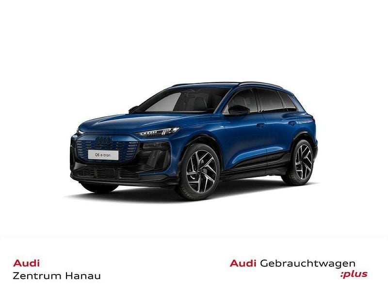 Ascariblau metallic Gebraucht 2025 Audi Q6 e-tron S-Line SUV | 65.539 € (Superpreis) - Bild 1/4