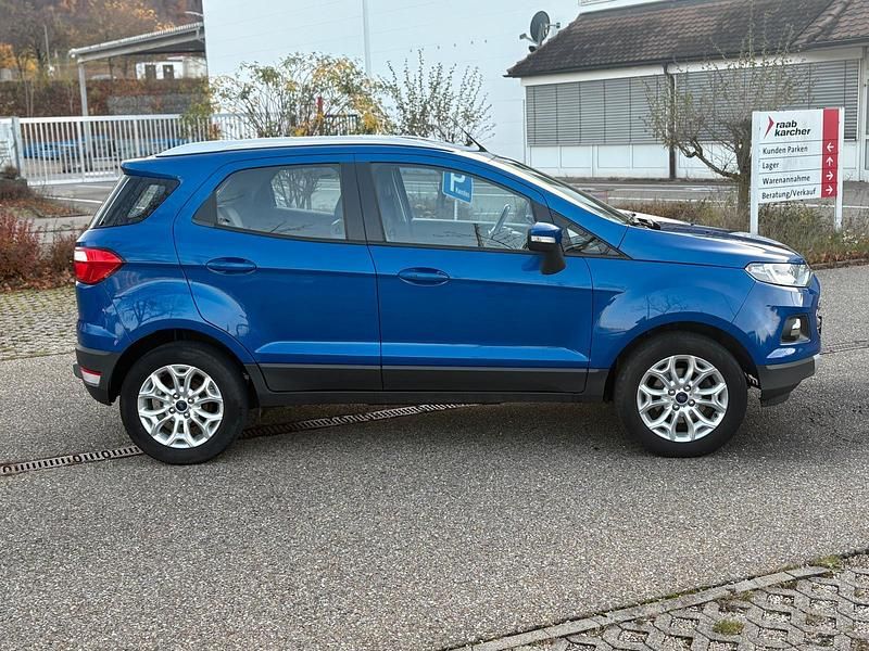 Gebraucht Ford Ecosport Titanium 125 PS (91 kW) 2015 Kineticblau (metallic) SUV