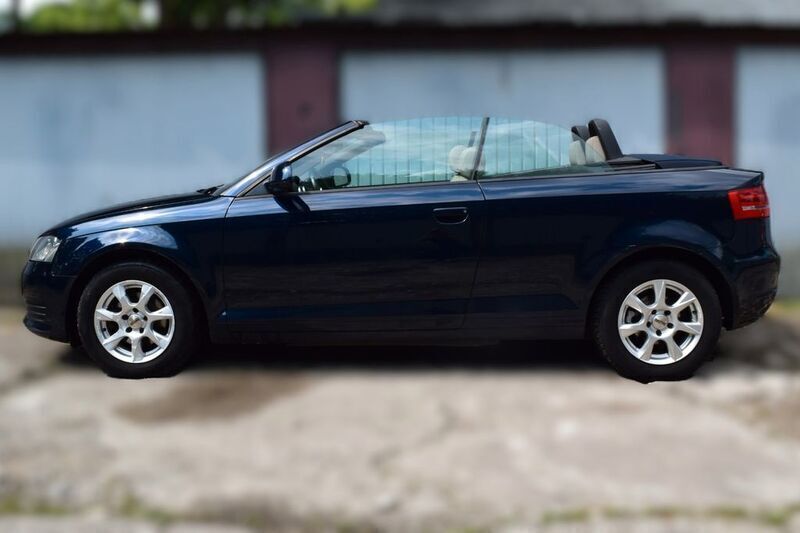 Blau Gebraucht 2010 Audi A3 Cabriolet Attraction Cabrio | 4.999 € (Guter Preis) - Bild 1/4