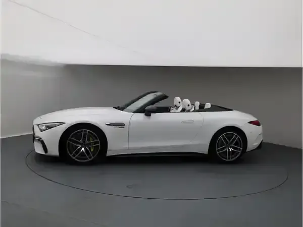 Gebraucht Mercedes SL63 AMG AMG 585 PS (430 kW) 2022 Manufaktur magno lack manufaktur opalithweiss magno Cabrio