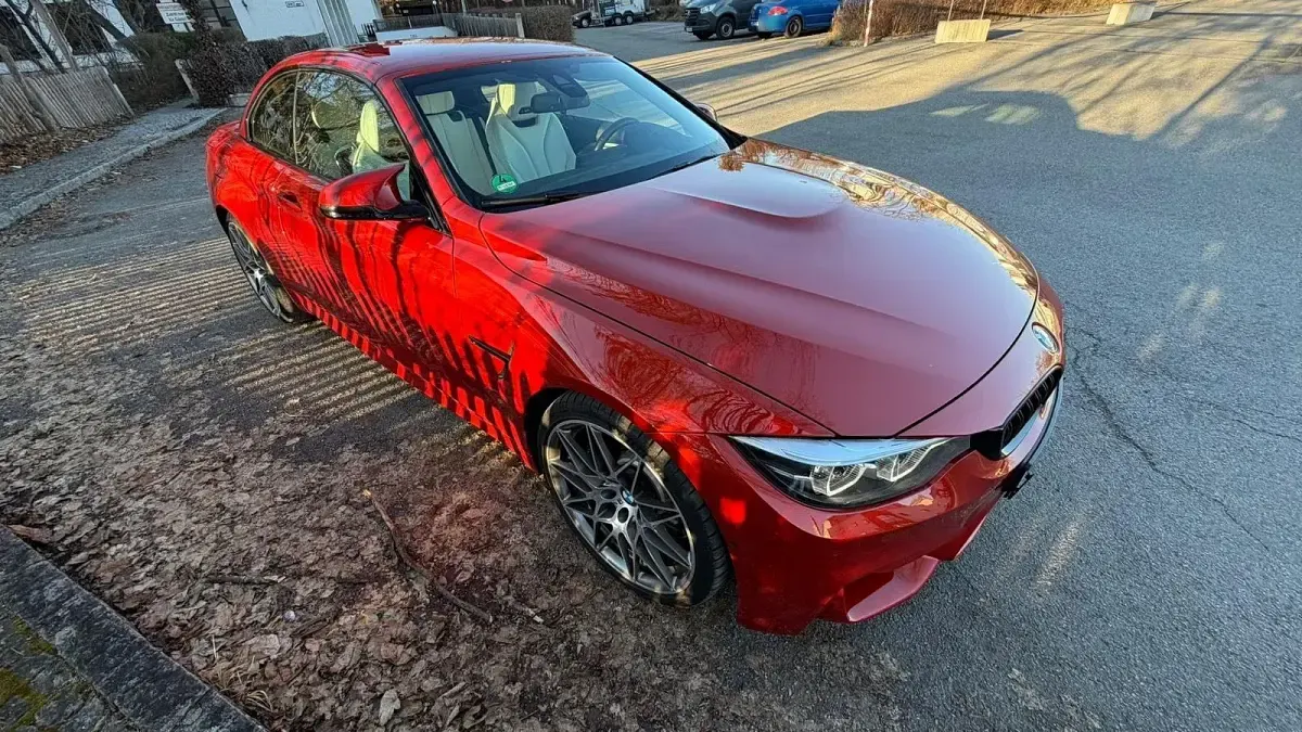 Gebraucht BMW M4 Cabriolet Competition Edition 450 PS (330 kW) 2019 Orange Cabrio