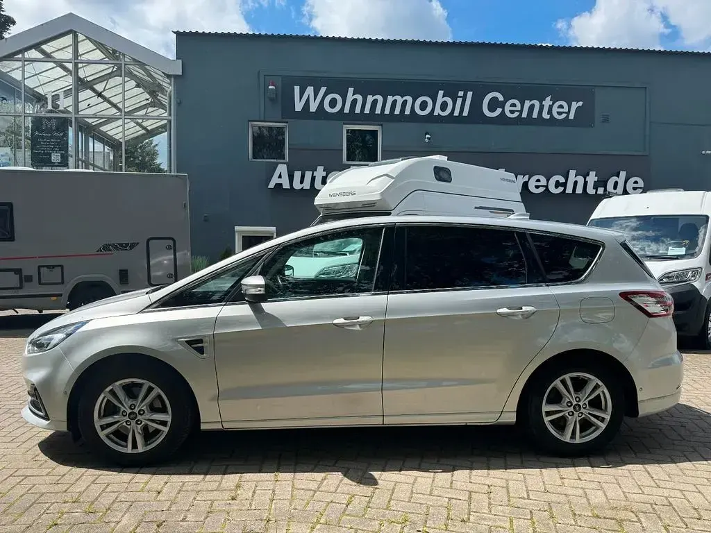 Gebraucht Ford S-MAX Titanium 150 PS (110 kW) 2020 Silber Van / Kleinbus