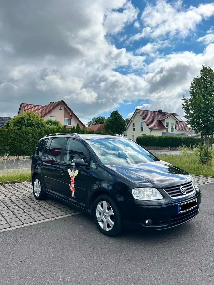 Gebraucht VW Touran 140 PS (102 kW) 2005 Schwarz Van / Kleinbus