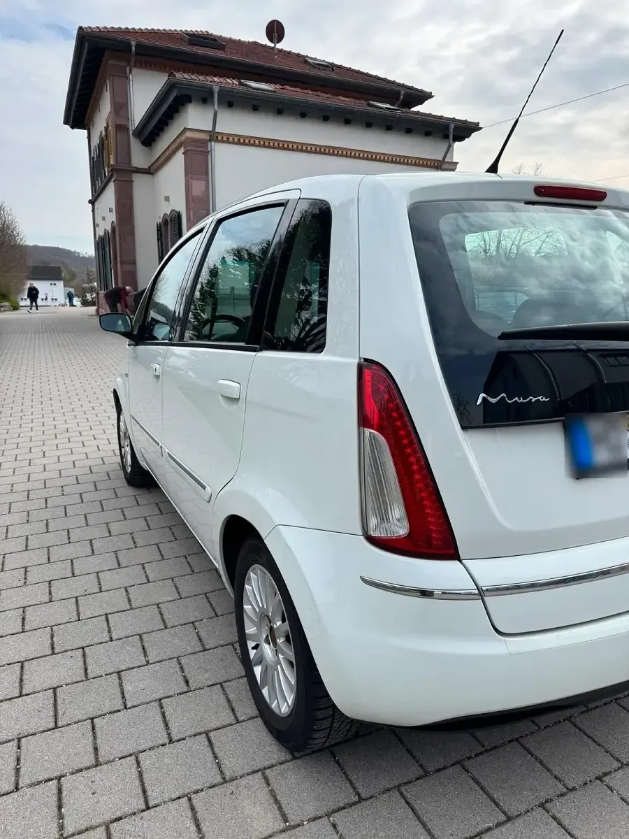 Gebraucht Lancia Musa 95 PS (69 kW) 2010 Weiß Van / Kleinbus