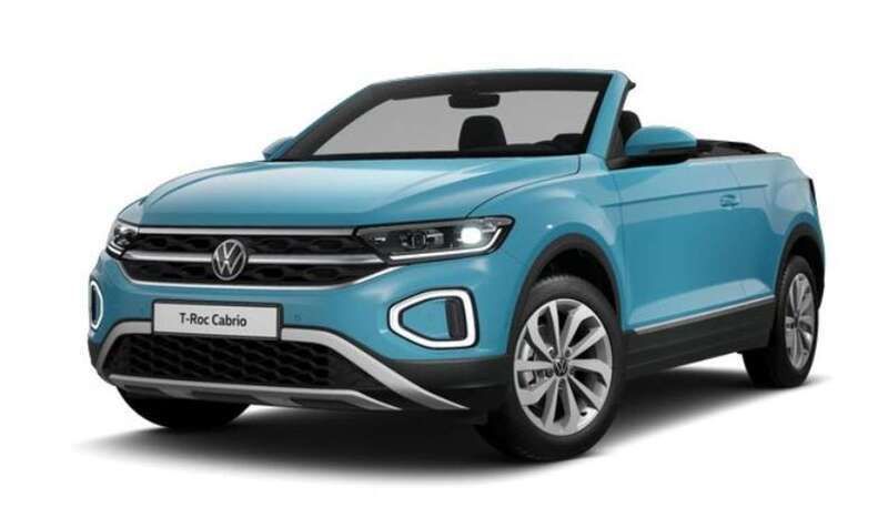 Blau Neu 2025 VW T-Roc Cabriolet Style Cabrio | 34.800 € (Fairer Preis) - Bild 1/1