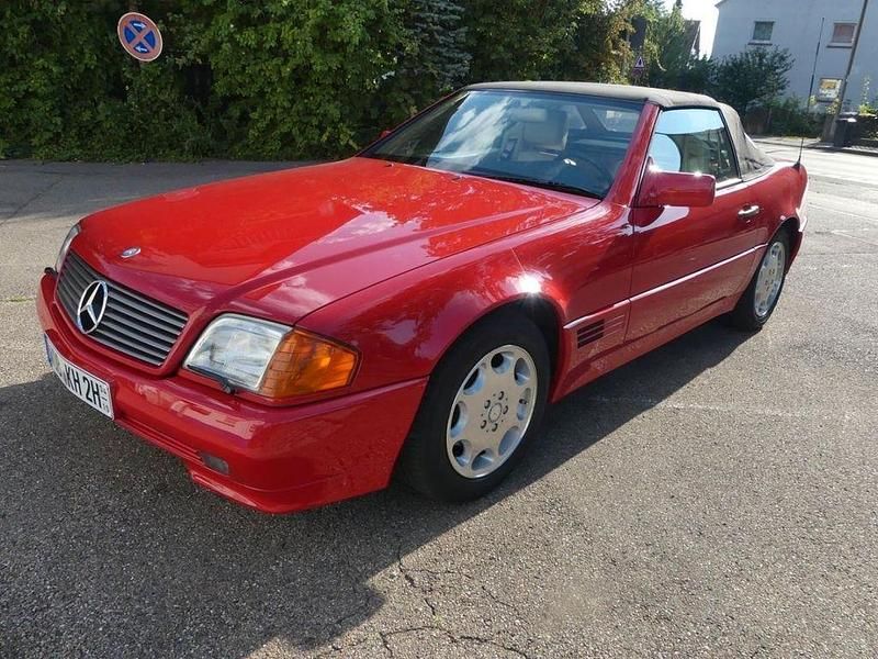 Gebraucht Mercedes SL500 320 PS (235 kW) 1992 Rot Cabrio