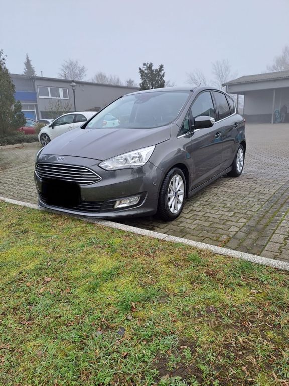 Grau Gebraucht 2016 Ford C-MAX Titanium Van / Kleinbus | 10.950 € (Fairer Preis) - Bild 1/4