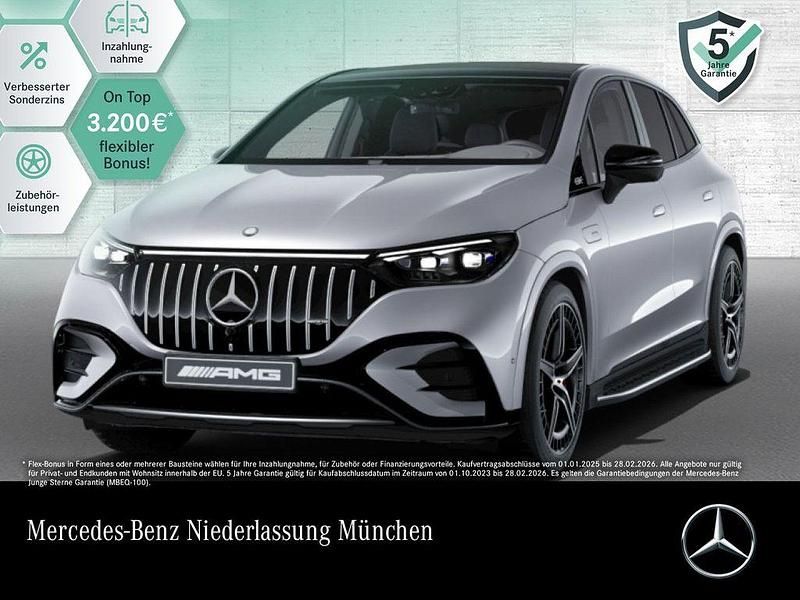 Silber Gebraucht 2024 Mercedes EQE AMG 53 Premium Plus SUV | 84.990 € (Teuer) - Bild 1/3