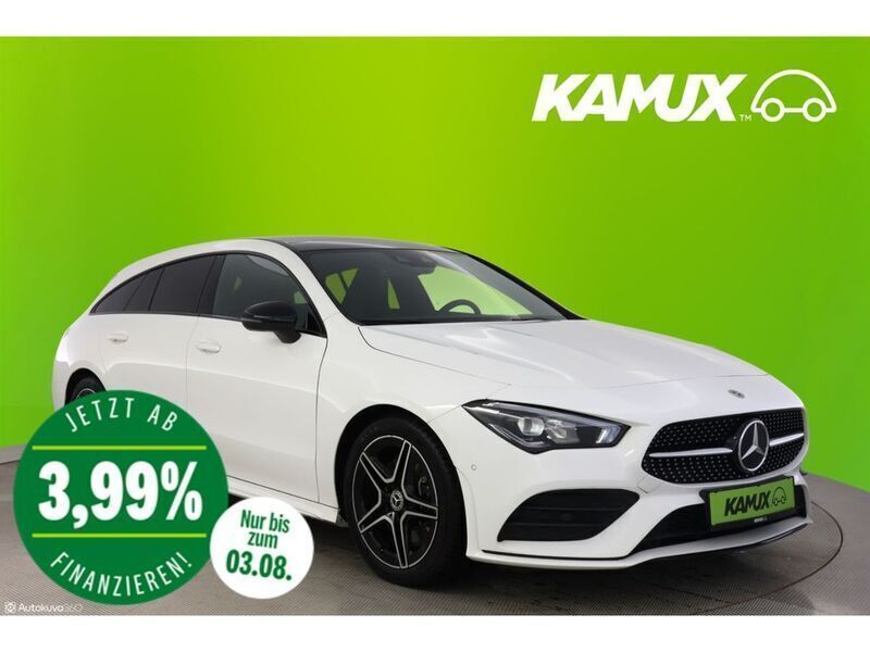 Weiß Gebraucht 2019 Mercedes CLA220 Shooting Brake AMG line Kombi | 26.900 € (Guter Preis) - Bild 1/4