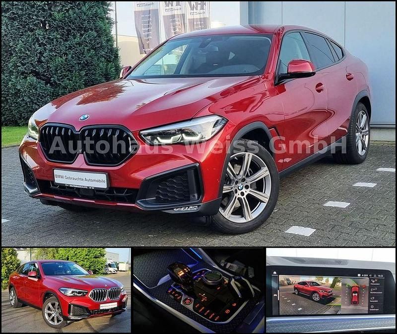 Rot Gebraucht 2020 BMW X6 Sport Line SUV | 51.890 € (Fairer Preis) - Bild 1/4