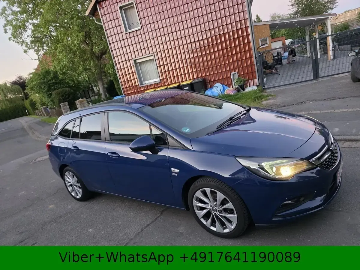 Używany Opel Astra 110 KM (80 kW) 2019 Niebieski Kombi