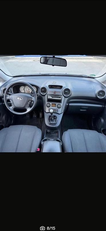 Gebraucht Kia Carens 140 PS (102 kW) 2008 Schwarz Van / Kleinbus