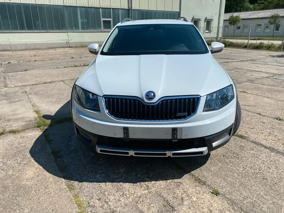 Gebraucht Skoda Octavia Scout Scout 4x4 184 PS (135 kW) 2014 Weiß Kombi