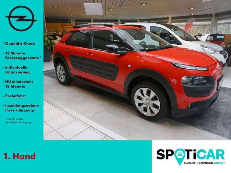 Rot Gebraucht 2015 Citroën C4 Cactus Feel Kleinwagen | 10.990 € (Etwas zu teuer) - Bild 1/4