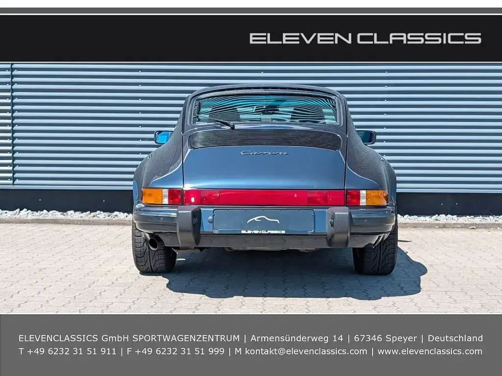 Gebraucht Porsche 911 Carrera 207 PS (152 kW) 1986 Blau Coupé