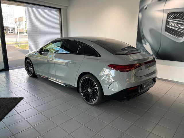 Gebraucht Mercedes EQE500 AMG 300 kW (408 PS) 2023 Unilackierung alpingrau (desi Limousine