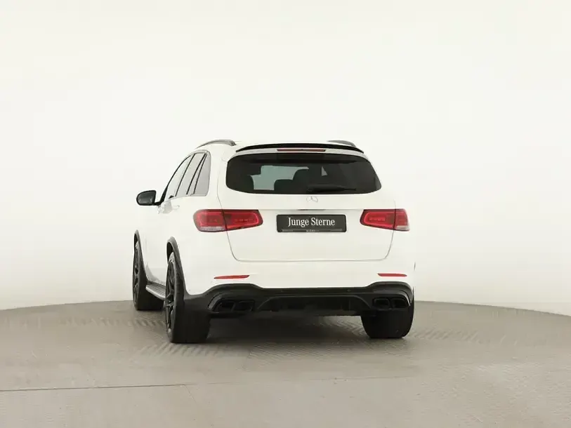 Gebraucht Mercedes GLC63 AMG AMG 510 PS (375 kW) 2022 Unilack polarweiss SUV