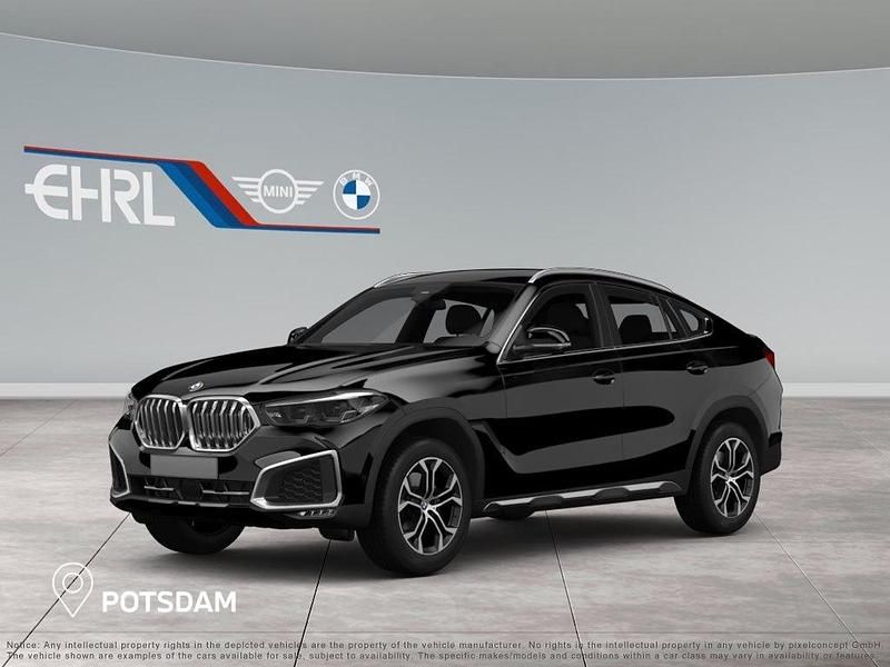 Schwarz Gebraucht 2022 BMW X6 M Sport SUV | 79.990 € - Bild 1/4