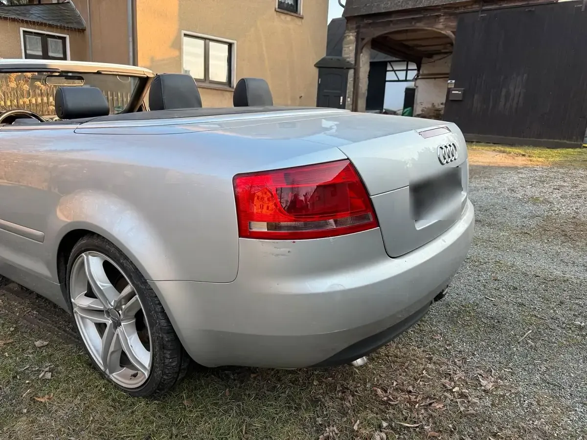 Gebraucht Audi A4 Cabriolet 163 PS (119 kW) 2005 Silber Cabrio