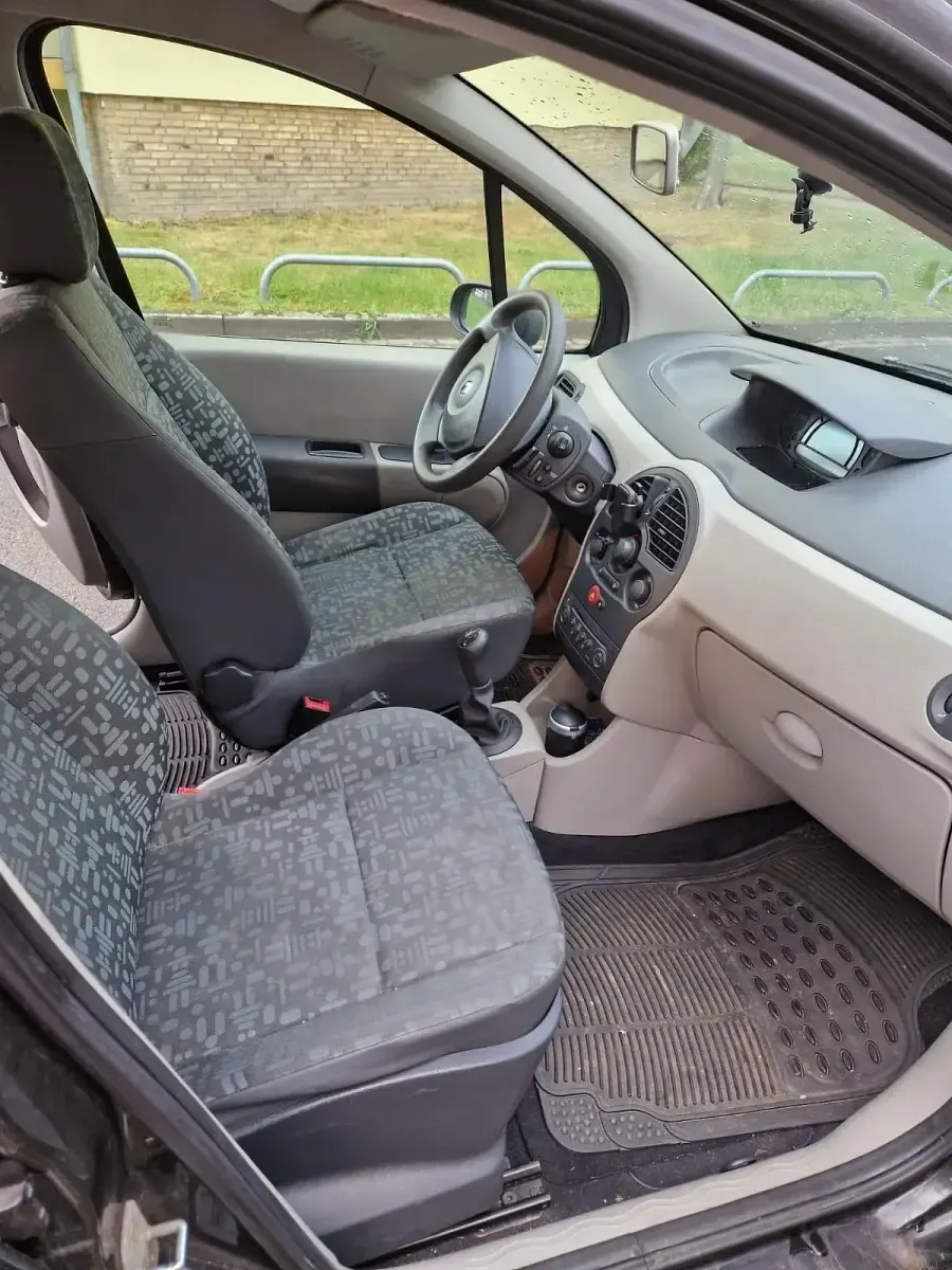 Gebraucht Renault Modus 75 PS (55 kW) 2005 Schwarz Van / Kleinbus