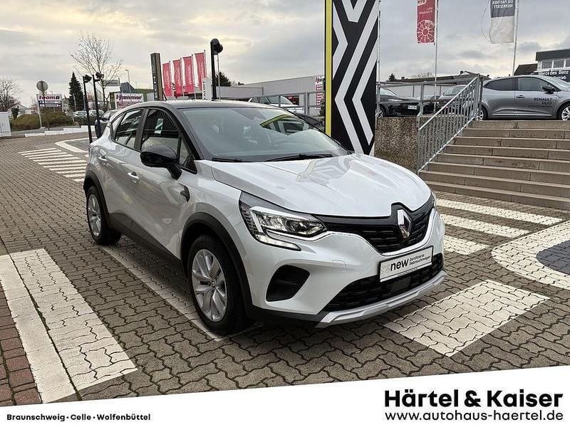 Perlmuttweiß metallic + blackpearlschwarz (weiß) Gebraucht 2023 Renault Captur Equilibre SUV | 16.950 € (Guter Preis) - Bild 1/4
