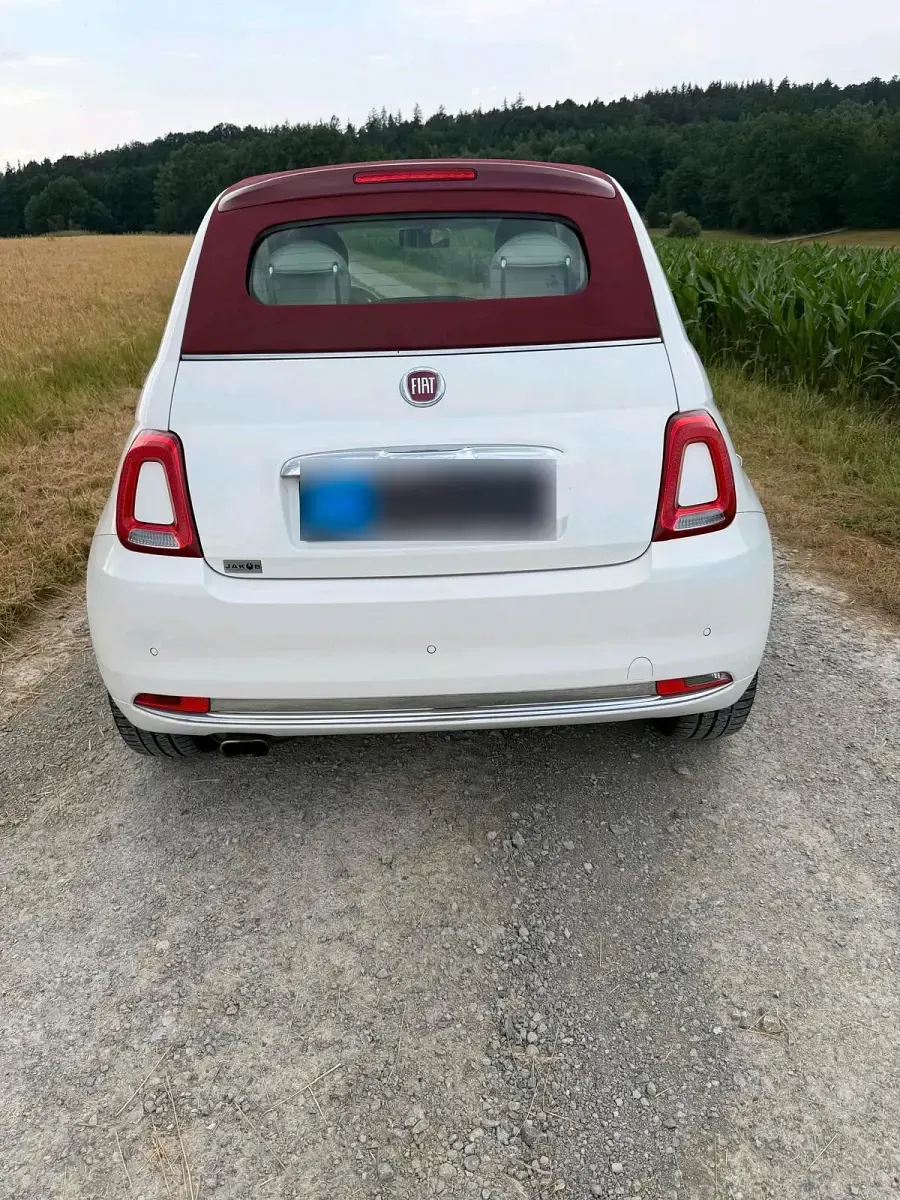 Gebraucht Fiat 500C Lounge 69 PS (50 kW) 2018 Weiß Cabrio