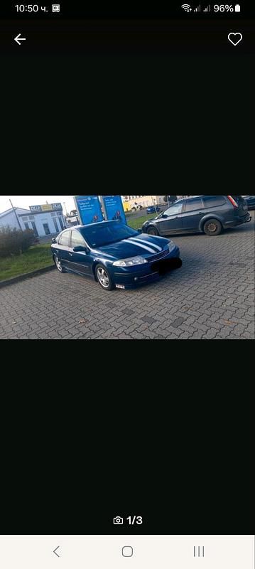 Blau Gebraucht 2002 Renault Laguna II Limousine | 2.500 € - Bild 1/4