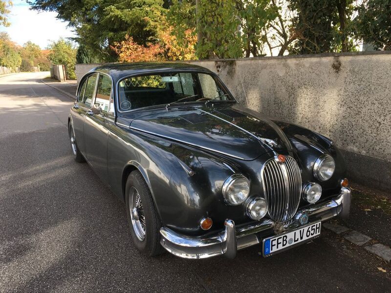Grau Gebraucht 1965 Jaguar MK II Limousine | 35.500 € - Bild 1/4