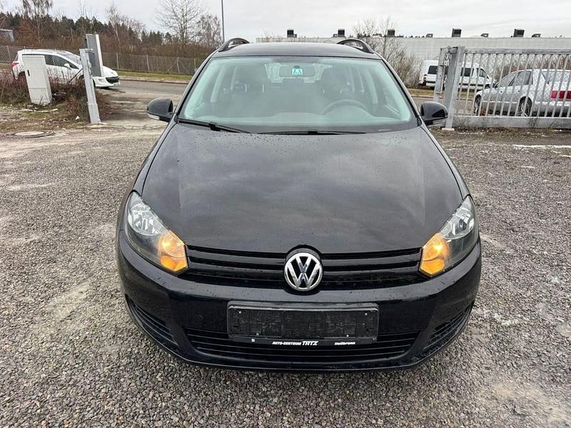 Gebraucht VW Golf VI Trendline 80 PS (58 kW) 2010 Schwarz Kleinwagen