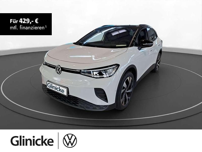 Gletscherweiß metallic / schwa Gebraucht 2024 VW ID.4 Pro SUV | 48.790 € (Teuer) - Bild 1/2