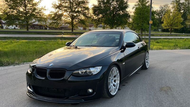 Schwarz Gebraucht 2008 BMW 335 Cabriolet M Sport Cabrio | 18.000 € (Fairer Preis) - Bild 1/4