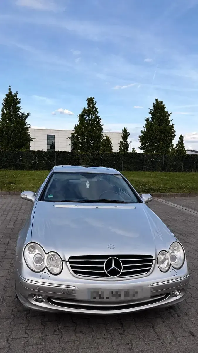 Gebraucht Mercedes CLK200 163 PS (119 kW) 2004 Silber Coupé