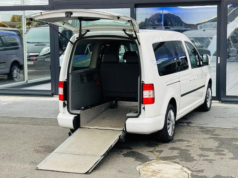 Gebraucht VW Caddy 105 PS (77 kW) 2009 Weiß Van / Kleinbus