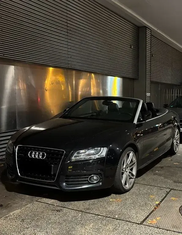 Gebraucht Audi A5 Cabriolet S-Line 239 PS (175 kW) 2010 Schwarz Cabrio