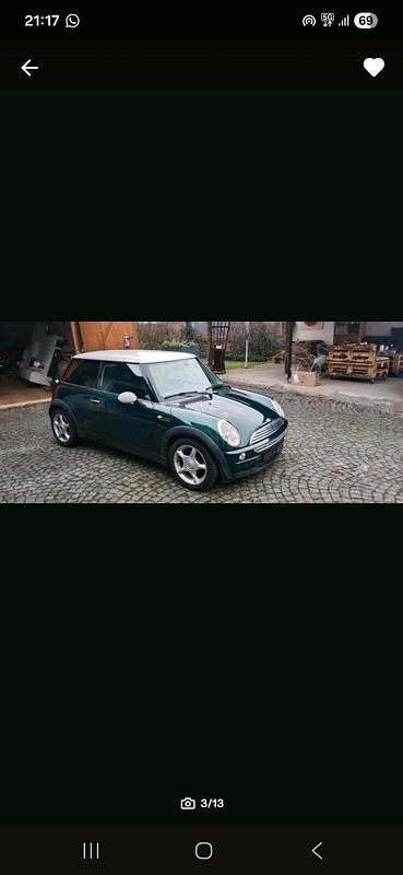 Second-hand Mini Cooper Coupé 115 CP (84 kW) 2004 Verde Coupe