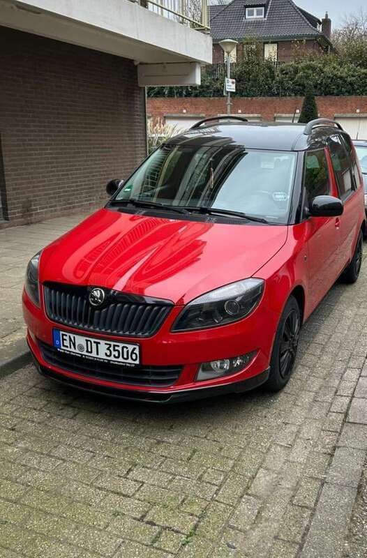 Rot Gebraucht 2014 Skoda Roomster Noire Kombi | 5.490 € (Fairer Preis) - Bild 1/4